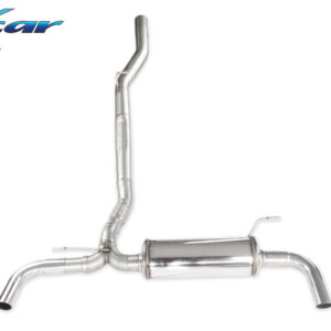 INOX CAR - POSTERIORE CON SILENZIATORE DX+SX ALFA ROMEO GIULIA 2.2 DIESEL VELOCE (210CV) 2018