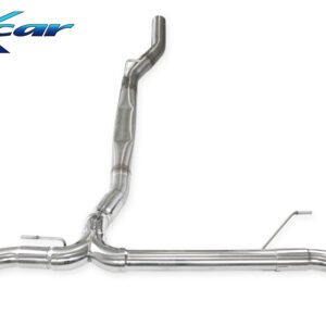 INOX CAR - POSTERIORE SENZA SILENZIATORE DX+SX ALFA ROMEO GIULIA 2.2 DIESEL VELOCE (210CV) 2018