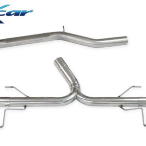 INOX CAR - POSTERIORE SENZA SILENZIATORE DX+SX ALFA ROMEO STELVIO 2.0 TURBO Q4 200CV / 280CV 2017