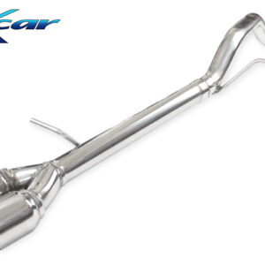 INOX CAR - POSTERIORE SENZA SILENZIATORE CON USCITA 2 X DIAM.80 RACING AUDI A1 / S1 8X 1.4 TFSI (150CV) 2011