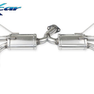 INOX CAR - POSTERIORE CON USCITA 2 X DIAM. 90 DX+SX ABARTH 124 SPIDER 1.4T MULTIAIR (170CV) 2016