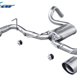 INOX CAR - POSTERIORE LONGITUDINALE CON USCITA DX+SX ABARTH 595 1.4 TURBO T-JET (160CV) 2012