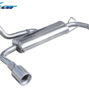 INOX CAR - POSTERIORE CON USCITA DIAM. 102 DX+SX ABARTH 595 1.4 TURBO T-JET (160CV) 2012