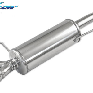 INOX CAR - POSTERIORE CON USCITA 2 X DIAM.80 RACING ABARTH GRANDE PUNTO EVO 1.4 TURBO MULTIAIR (165CV) DIAM. 60 MAGGIORATO