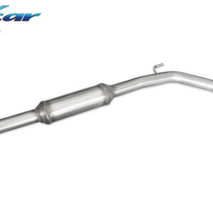 INOX CAR - TUBO CENTRALE CON SILENZIATORE ABARTH GRANDE PUNTO EVO 1.4T MULTIAIR SUPERSPORT (180CV) 2012