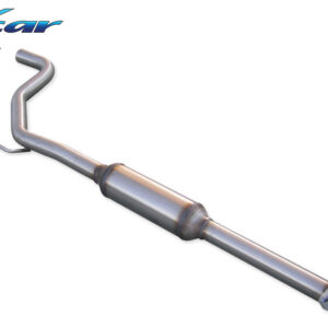 INOX CAR - TUBO CENTRALE CON SILENZIATORE ALFA ROMEO MITO 1.4 TB (120CV) 2009 (DIAM. 50)