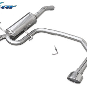 INOX CAR - POSTERIORE DUPLEX CON USCITA OVALE ALFA ROMEO GT 2.0 JTS (165CV) 2004