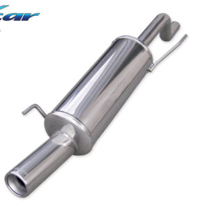 INOX CAR - POSTERIORE CON USCITA SINGOLA DIAM.80 FIAT GRANDE PUNTO 199 1.4 77CV / 1.4 16V 95CV 2005
