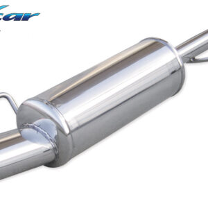 INOX CAR - POSTERIORE CON USCITA SINGOLA OVALE FIAT GRANDE PUNTO 199 1.4 77CV / 1.4 16V 95CV 2005