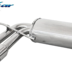 INOX CAR - POSTERIORE CON USCITA 2 X DIAM. 80 RACING AUDI S3 8P SPORTBACK 2.0 TFSI 265CV 2008