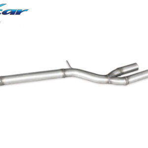 INOX CAR - TUBO CENTRALE DIRETTO AUDI S4 B5 2.7 BITURBO 265CV 98-01