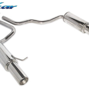 INOX CAR - POSTERIORE CON USCITA DX+SX DIAM.102 AUDI A4 B6 2.5 TDI 180CV 2001