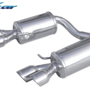 INOX CAR - POSTERIORE CON USCITA DX+SX 2 X DIAM.80 RACING AUDI S4 B8 AVANT 3.0 TFSI 333CV 2009