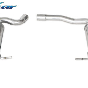 INOX CAR - POSTERIORE CON USCITA SINGOLA DIAM. 100 X-RACE DX+SX AUDI Q5 8R 2.0 TFSI QUATTRO 180CV 2010