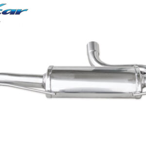 INOX CAR - POSTERIORE CON USCITA 2 X DIAM. 80 RACING AUDI TT 8J 2.0 TFSI 200CV 2006