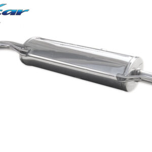 INOX CAR - POSTERIORE DUPLEX CON USCITA OVALE AUDI TT 8J 2.0 TFSI 200CV 2006