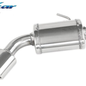 INOX CAR - POSTERIORE CON USCITA SINGOLA OVALE BMW SERIE 1 E87 120D 163CV 2004