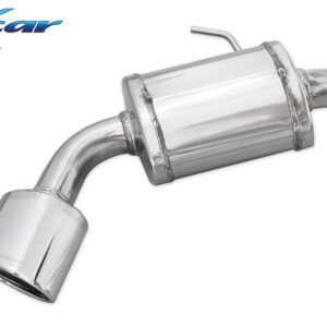 INOX CAR - POSTERIORE CON USCITA SINGOLA OVALE OBLIQUO BMW SERIE 1 E87 120D 163CV 2004