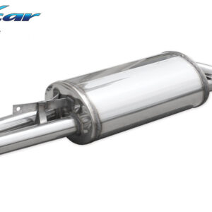INOX CAR - POSTERIORE CON USCITA 2 X DIAM.70 RACING BMW M3 E30 92