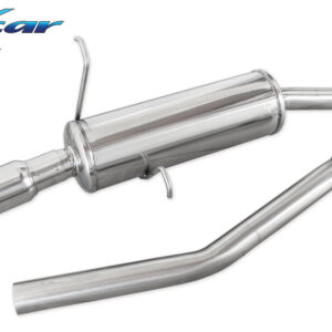 INOX CAR - POSTERIORE CON USCITA SINGOLA DIAM.80 BMW SERIE 3 E36 323I 24V 170CV 1992