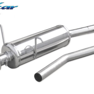 INOX CAR - POSTERIORE CON USCITA SINGOLA OVALE BMW SERIE 3 E36 323I 24V 170CV 1992