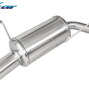 INOX CAR - POSTERIORE CON USCITA SINGOLA DIAM.80 BMW SERIE 3 E46 318TI COMPACT 143CV 2002-2005