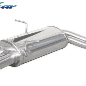 INOX CAR - POSTERIORE CON USCITA 2 X OVALE BMW SERIE 3 E46 325CI 192CV 1998