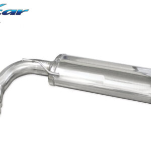 INOX CAR - POSTERIORE CON USCITA 2 X DIAM. 80 RACING BMW X3 F25 XDRIVE 20D 184CV 2011