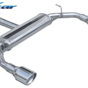 INOX CAR - POSTERIORE CON USCITA SINGOLA DIAM.90 X-RACE DX+SX BMW X6 E71 3.0D 235CV 07-10
