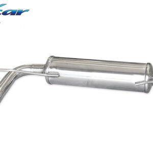 INOX CAR - POSTERIORE CON USCITA SINGOLA DIAM.102 CITROEN C1 1.0 68CV 2005
