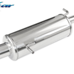INOX CAR - POSTERIORE CON USCITA SINGOLA DIAM. 80 CITROEN C2 1.4 / 1.4 VTR (75CV) 2003