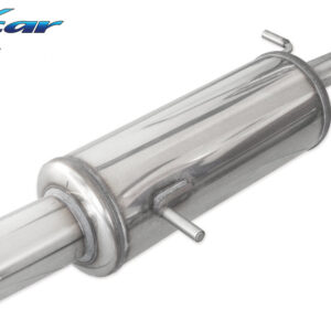 INOX CAR - POSTERIORE CON USCITA SINGOLA DIAM. 90 RALLY CITROEN C2 1.4 HDI 68CV 2003