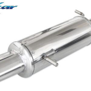INOX CAR - POSTERIORE CON USCITA SINGOLA OVALE CITROEN C2 1.6 16V VTR 110CV 2003