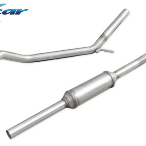 INOX CAR - TUBO CENTRALE CON SILENZIATORE CITROEN C4 1.6 16V 110CV 2005