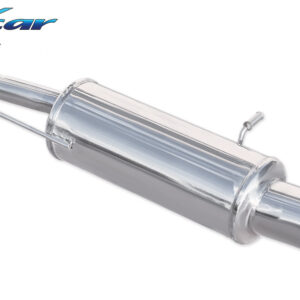 INOX CAR - POSTERIORE CON USCITA SINGOLA DIAM.102 CITROEN DS3 1.6 TURBO THP RACING 207CV 2011