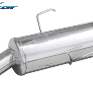 INOX CAR - POSTERIORE CON USCITA SINGOLA DIAM. 76 CITROEN SAXO 1.6 16V VTS 118CV 1999