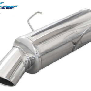 INOX CAR - POSTERIORE CON USCITA SINGOLA OVALE CITROEN SAXO 1.6 8V 98CV 1999