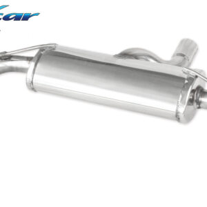 INOX CAR - POSTERIORE CON USCITA OVALE MERCEDES CLASSE A180 W176 1.6 TURBO 122CV 2012-2015
