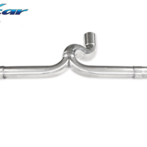 INOX CAR - POSTERIORE SENZA SILENZIATORE CON USCITA OVALE OBLIQUO MERCEDES CLASSE A250 SPORT W176 2.0 TURBO 2WD 211CV 2012-2015