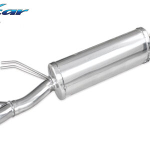 INOX CAR - POSTERIORE CON USCITA 2 X DIAM. 80 RACING FIAT BRAVO 1.4 140CV 2010
