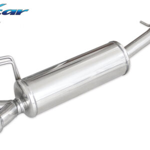 INOX CAR - POSTERIORE CON USCITA 2 x DIAM. 80 FIAT BRAVO 1.9 8V MJET 120CV 2007