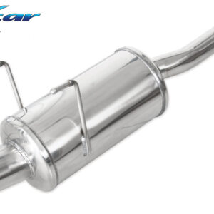 INOX CAR - POSTERIORE CON USCITA SINGOLA OVALE FIAT 500 1.2 69CV 2007-2013