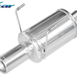 INOX CAR - POSTERIORE CON USCITA SINGOLA DIAM.80 FIAT 500 1.2 69CV 09/2013