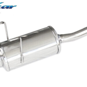 INOX CAR - POSTERIORE CON USCITA SINGOLA DIAM.102 FIAT 500 1.3 MJET 75CV 2007