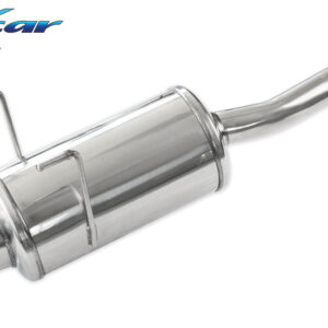 INOX CAR - POSTERIORE CON USCITA SINGOLA DIAM. 102 FIAT 500 1.4 16V 100CV 2007