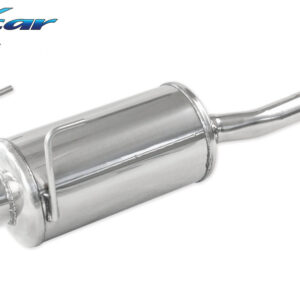 INOX CAR - POSTERIORE CON USCITA SINGOLA DIAM.80 FIAT PANDA 1.2 60CV 2003