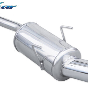 INOX CAR - POSTERIORE CON USCITA SINGOLA DIAM. 90 X-RACE FIAT PANDA 1.4 16V 100HP 100CV 2006