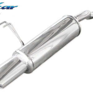 INOX CAR - POSTERIORE CON USCITA SINGOLA OVALE FIAT PUNTO 2B 188 1.2 16V 80CV 2003