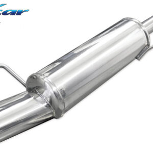 INOX CAR - POSTERIORE CON USCITA SINGOLA OVALE FIAT GRANDE PUNTO 199 1.3 MJET 75CV 2005