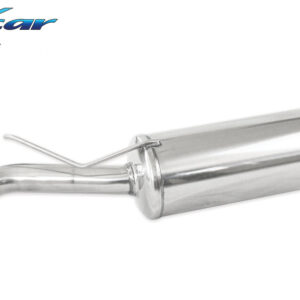 INOX CAR - POSTERIORE CON USCITA SINGOLA DTM FIAT SEICENTO 0.9 39CV / 1.1 SPORTING 54CV 1998